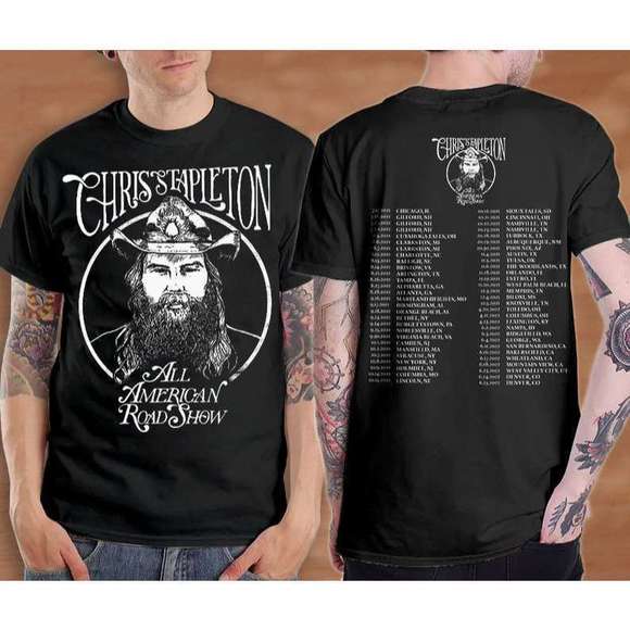 Tops | Chris Stapleton Tour Shirt 2 Sided | Poshmark